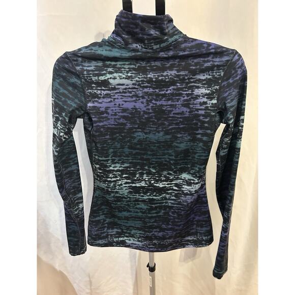 Nike Blue Green 1/4 Zip Jacket Women's size M - Picture 3 of 4